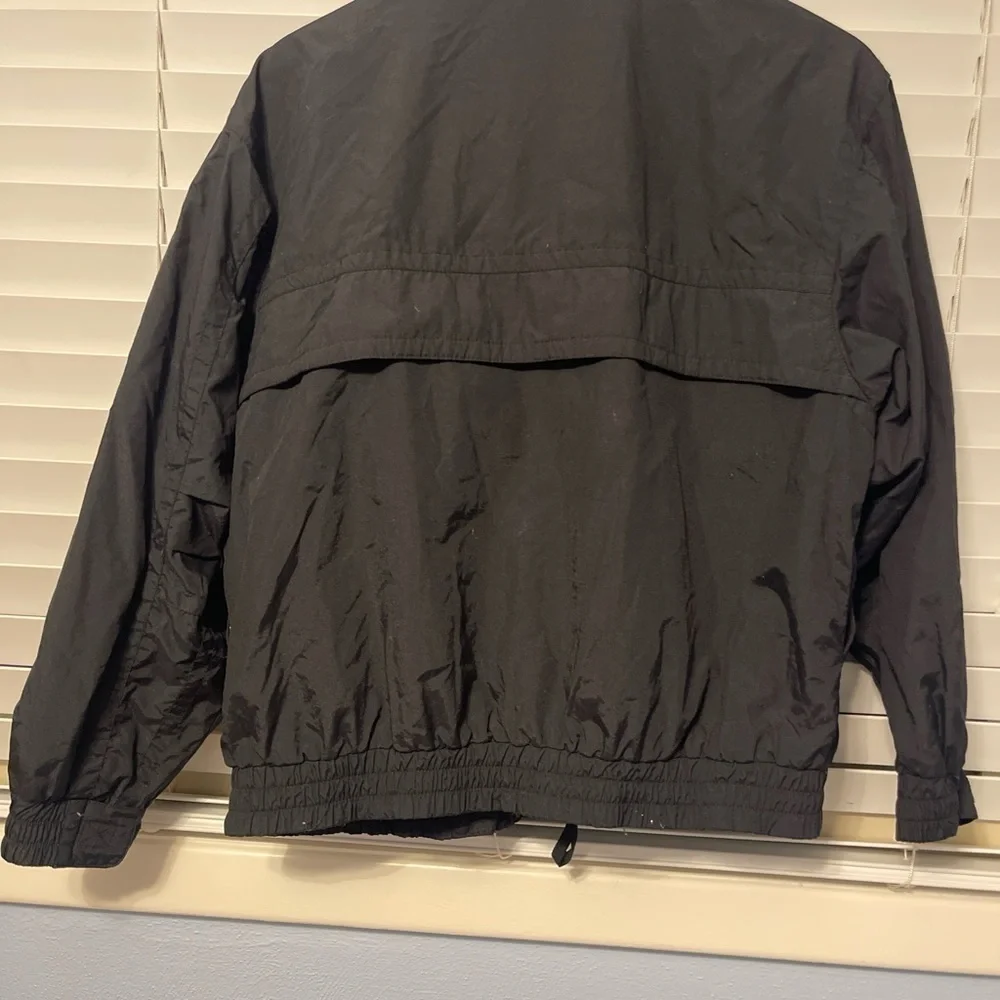 Vintage CB sport ski jacket black with magenta women’s size (M)